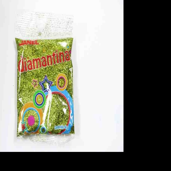 DIAMANTINA FINA BOL. 50G. 06 VERDE LIMON E.20